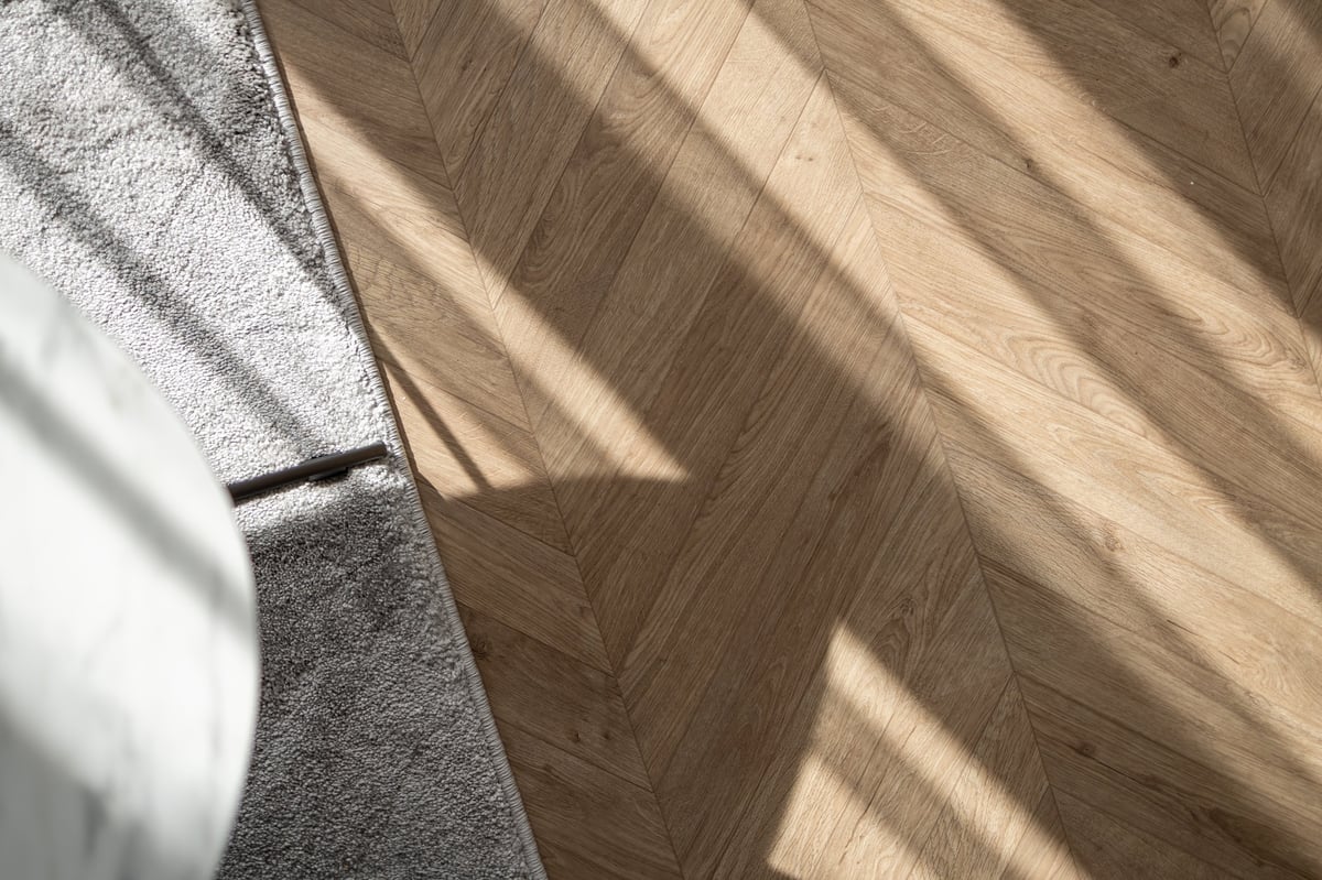 Light oak laminate flooring